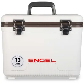 13 Quart Drybox / Cooler: White