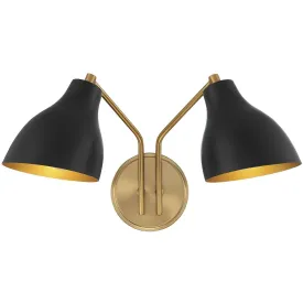 2-Light Wall Sconce