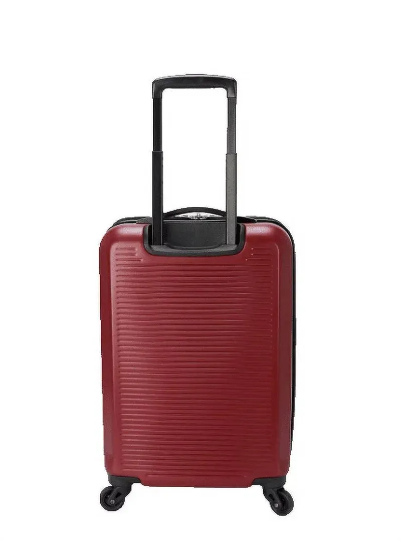 20 inch Hard Side Carry-On Spinner Luggage, Black Matte Finish (Walmart.com Exclusive)