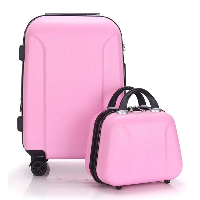 2018 New Child Box Bag Universal Wheel Trolley Travel Box Luggage Boarding Case Female Bag