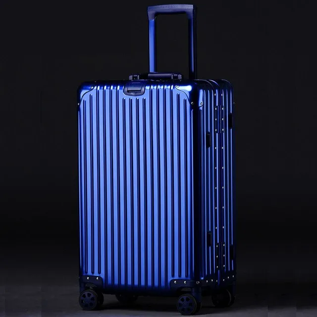 20''24''26''29'' Aluminum Alloy Trolley Carry On Luggage Fashion Travel Cabine Tsa Lock Koffer Mala