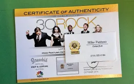 30 Rock: Mike Pantuso Detective Business Cards