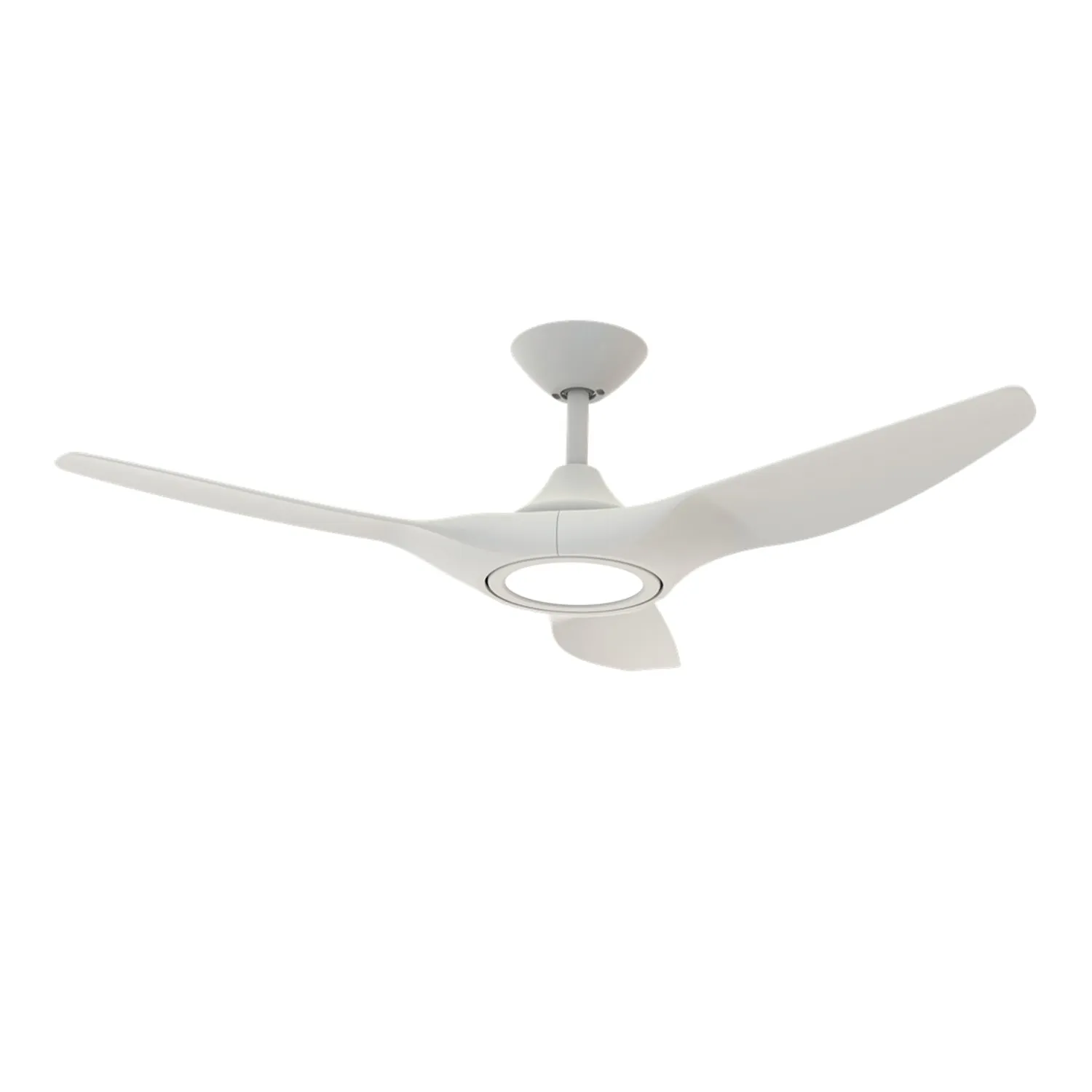 48" Strike Dc Ceiling Fan White, Black, Walnut, Oak 6013X Domus Lighting