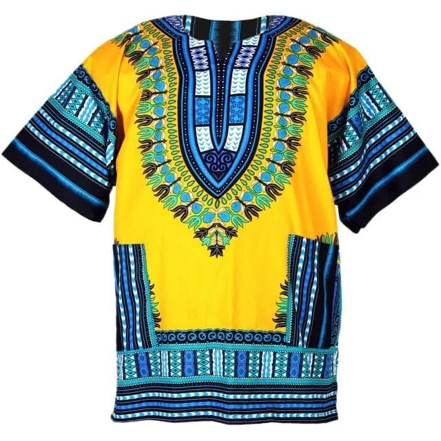 African Prints Danshiki Shirt (Unisex)