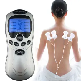 Aptoco 4 Electrode Body Health Care Tens Acupuncture Electric Therapy Massager Meridian Physiotherapy Massager Apparatus