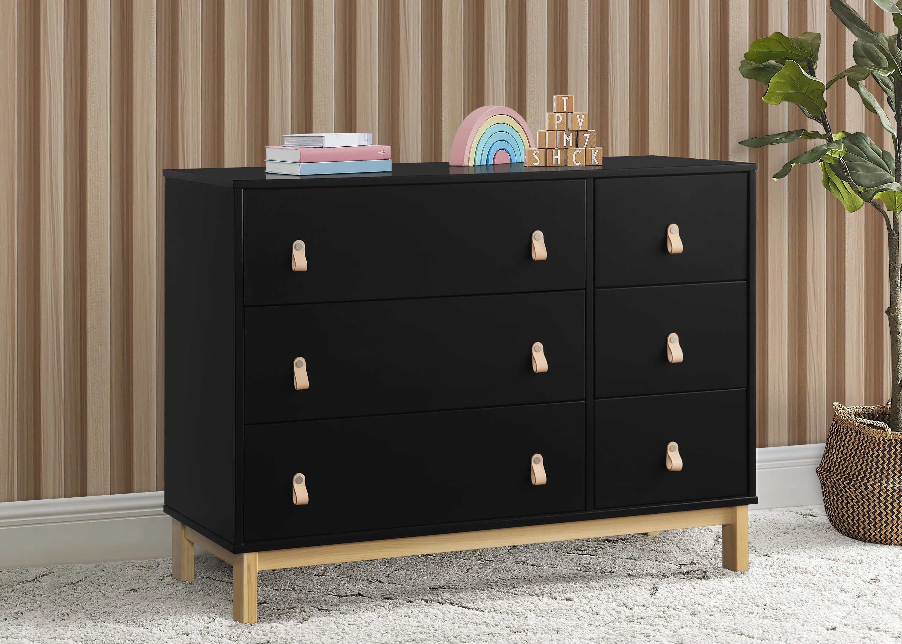 babyGap Legacy 6 Drawer Dresser with Leather Pulls