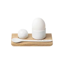 'Better Together' Egg Holder & Spoon Set | 14cm