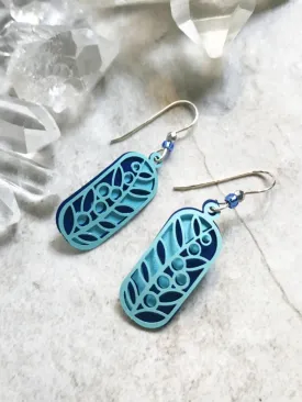 Blueberries & Leaves Dangles by Adajio