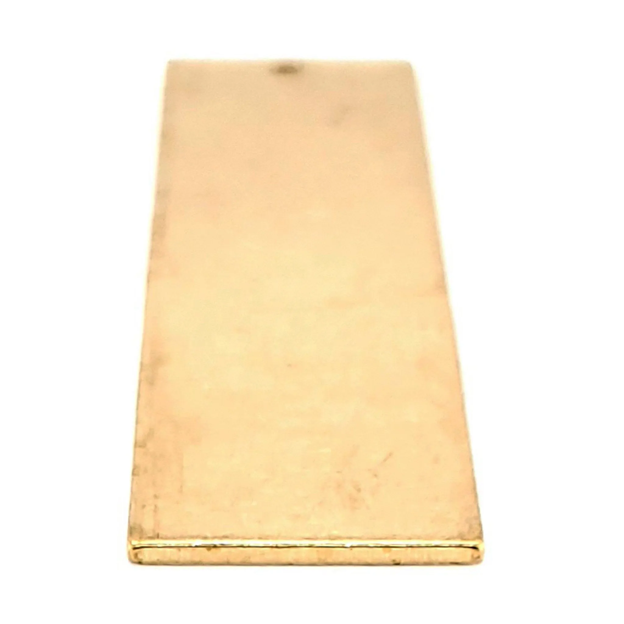 Brass Blank Vertical Rectangle Pendant / SBB0209