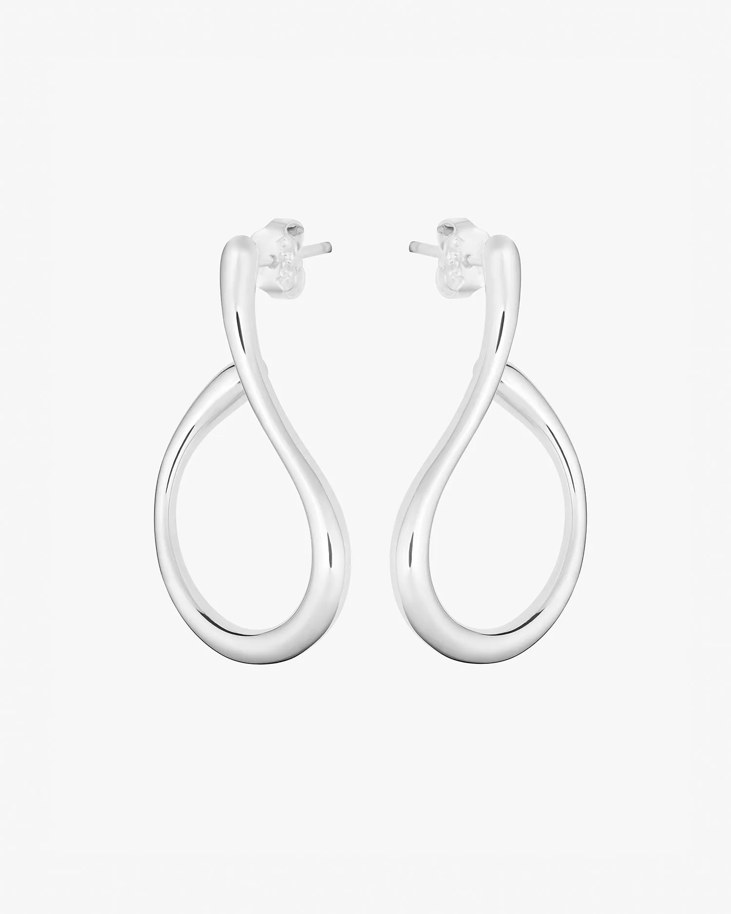 Breeze earrings silver