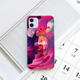 Canvas Print Slim Phone Case Cover Cover Pink For Redmi/Xiaomi