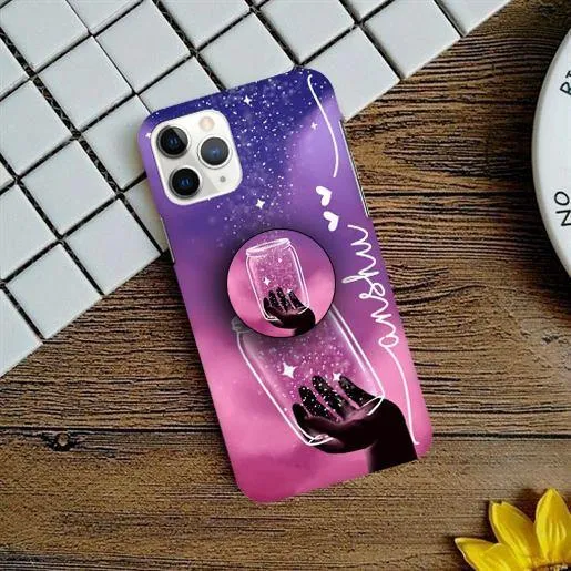 Celestial Design Slim Case Cover Purple For Poco