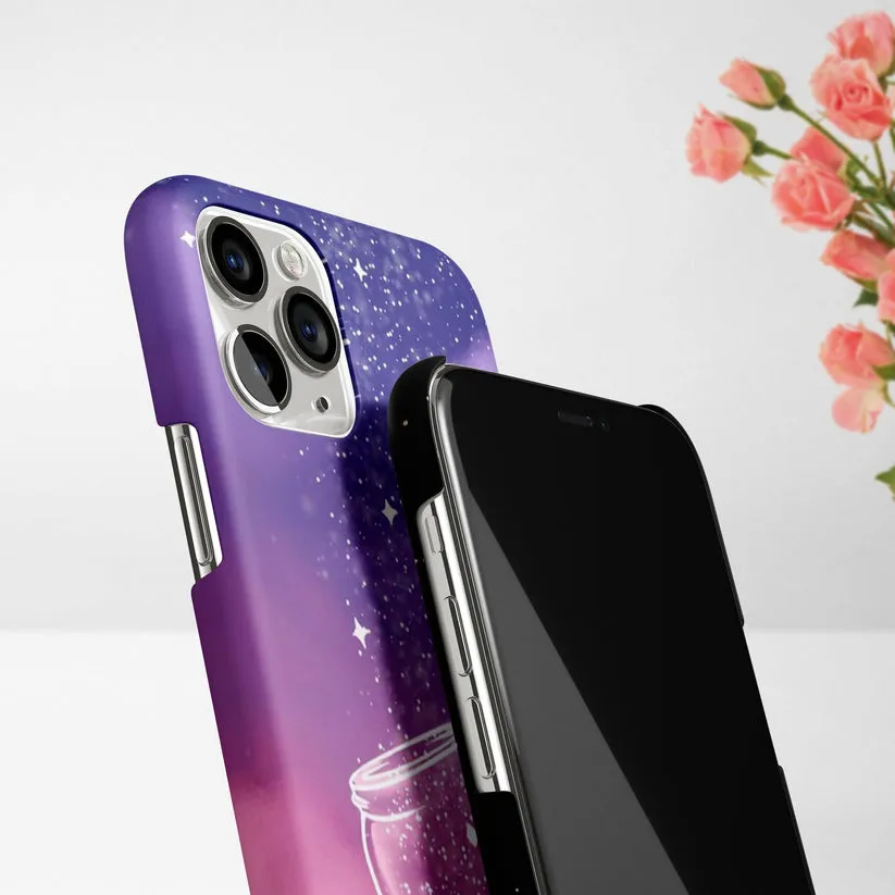 Celestial Design Slim Case Cover Purple For Realme/Narzo