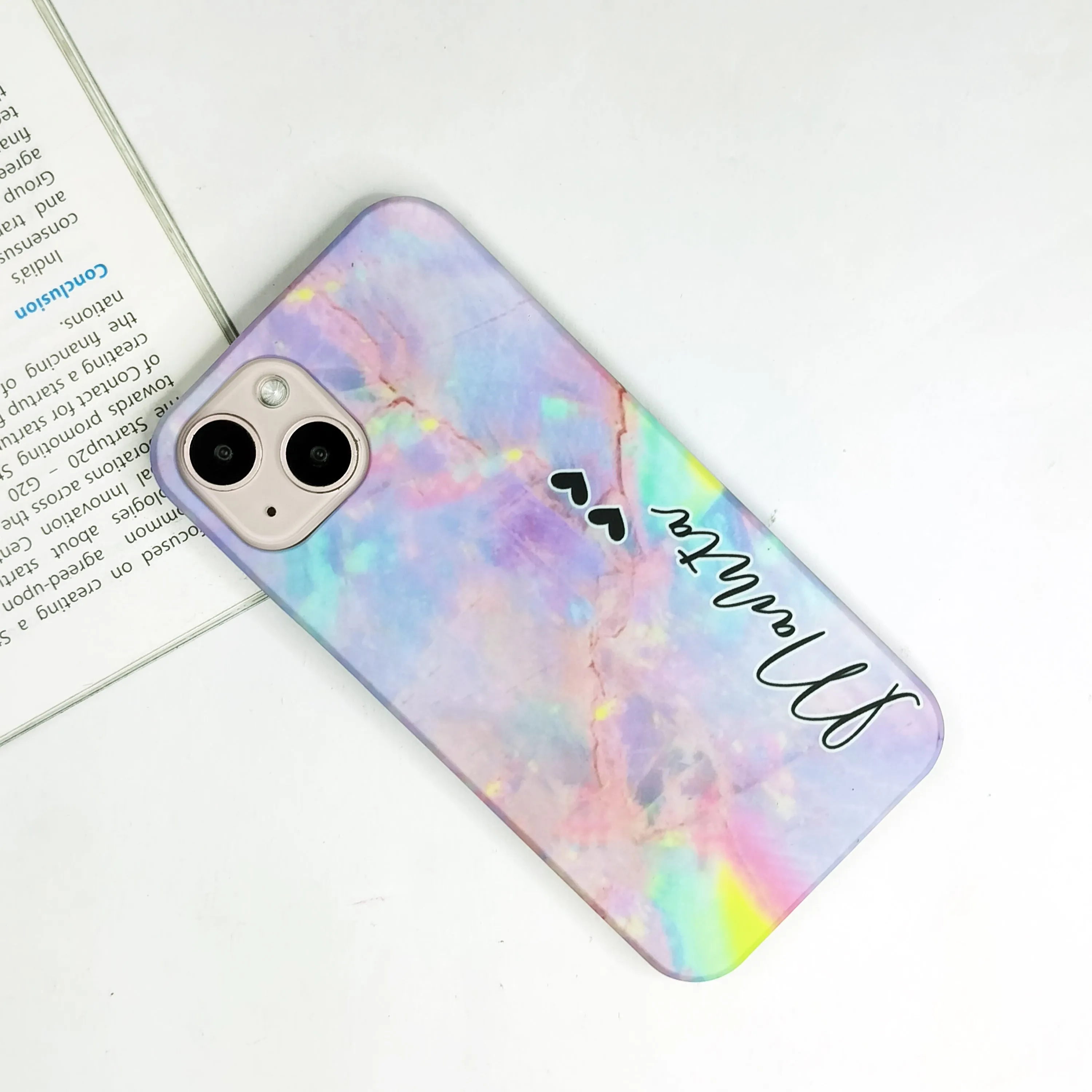 Cotton Candy Marble Phone Case Cover For OnePlus