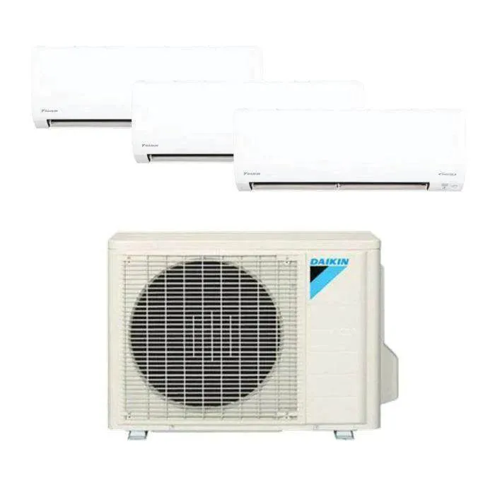 Daikin iSmile Eco Series System 3 Aircon WIFI MKM50VVMG-2XCTKM25VVMG-1XCTKM35VVMG <br> 2 x 9000 1 x 12000 BTU