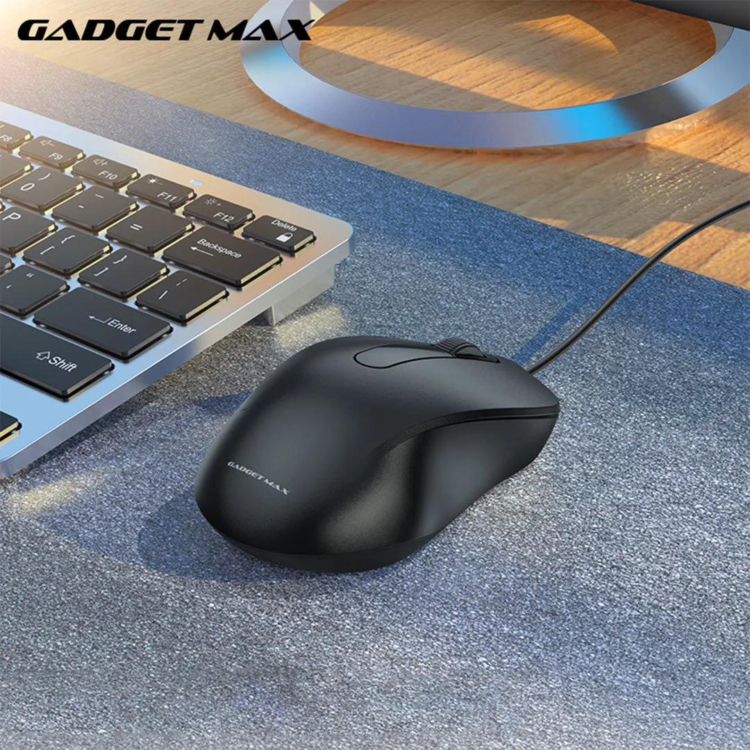 GADGET MAX GI04 BUSINESS WIRED MOUSE (1.5M CABLE LENGTH)