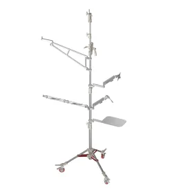 GearTree Spider Arm Wheeled Base Lighting Stand Kit