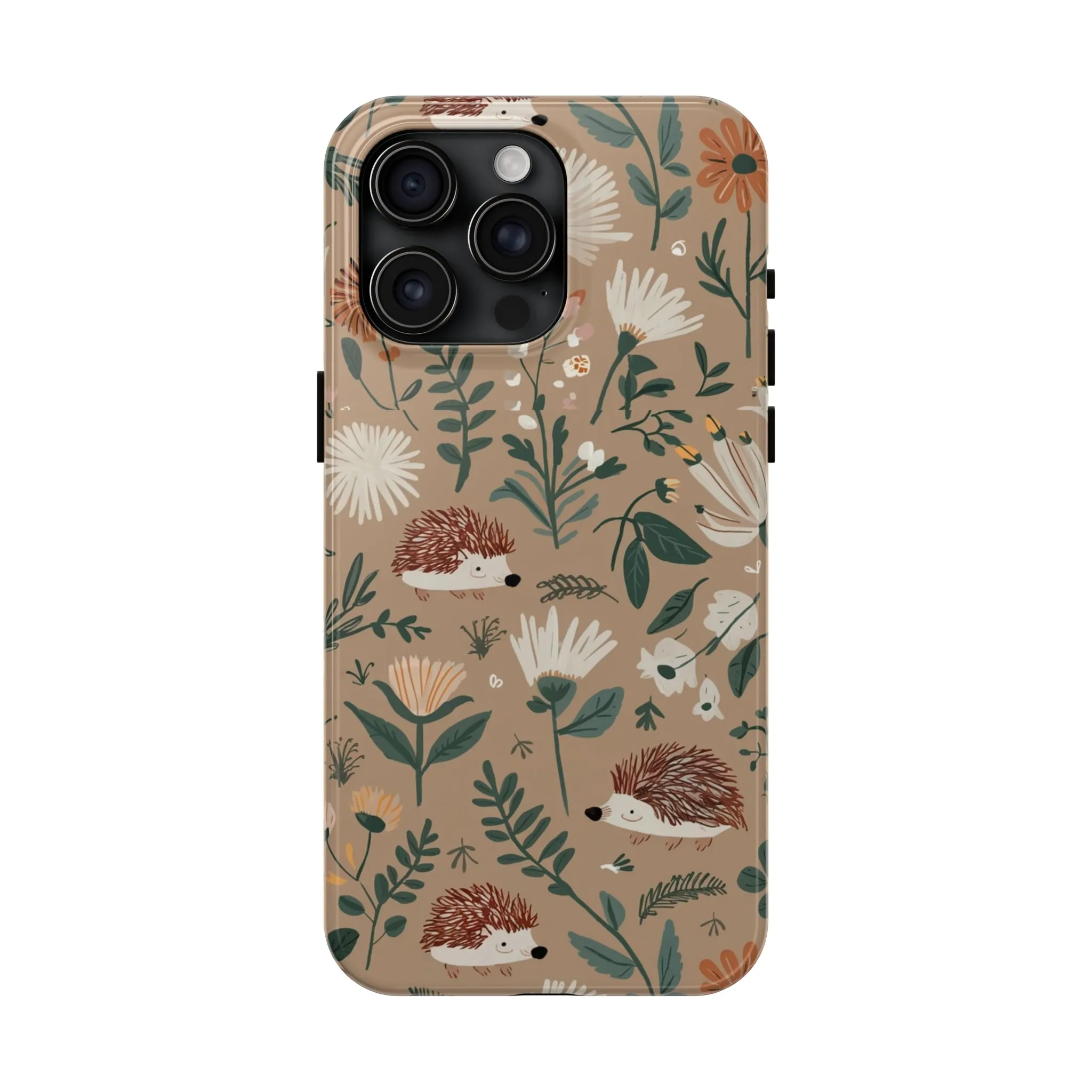 Hedehogs & Daisies - Tough Phone Cases