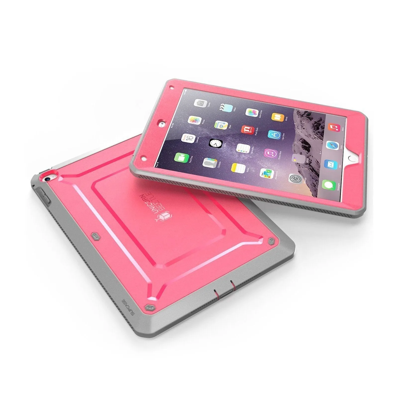 iPad Air 2 Unicorn Beetle Pro Full-Body Protective Case-Pink