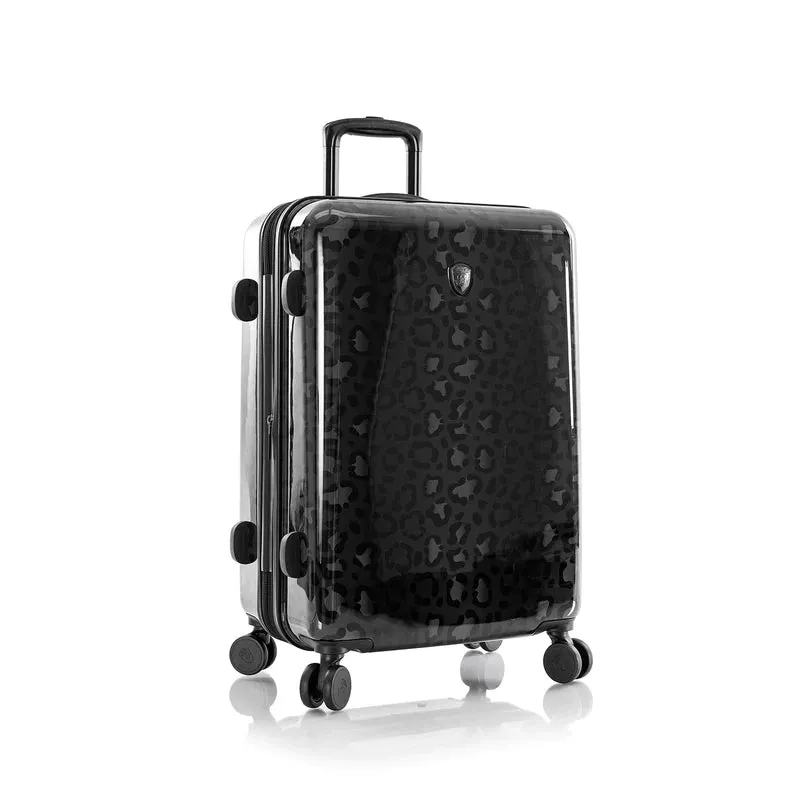 Leopard Fashion Hardside 26" Medium Checked Luggage