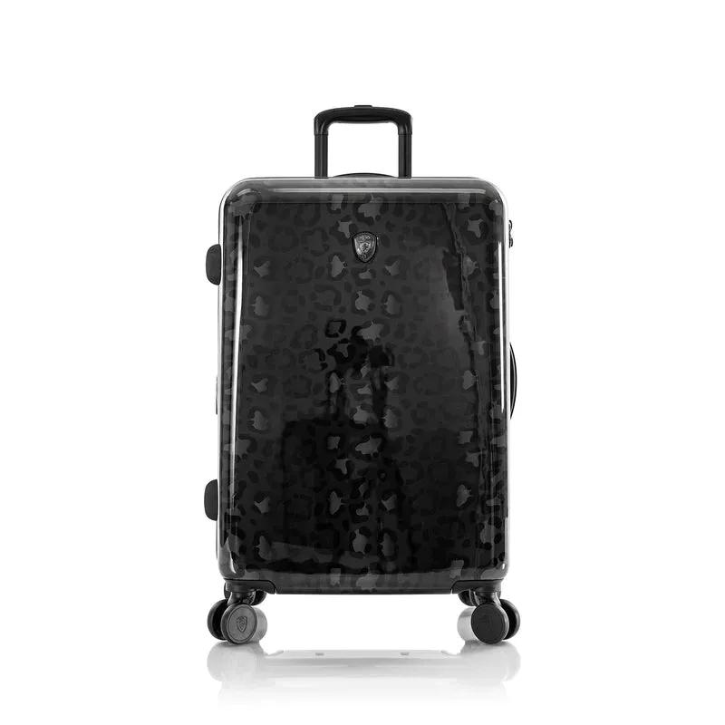 Leopard Fashion Hardside 26" Medium Checked Luggage