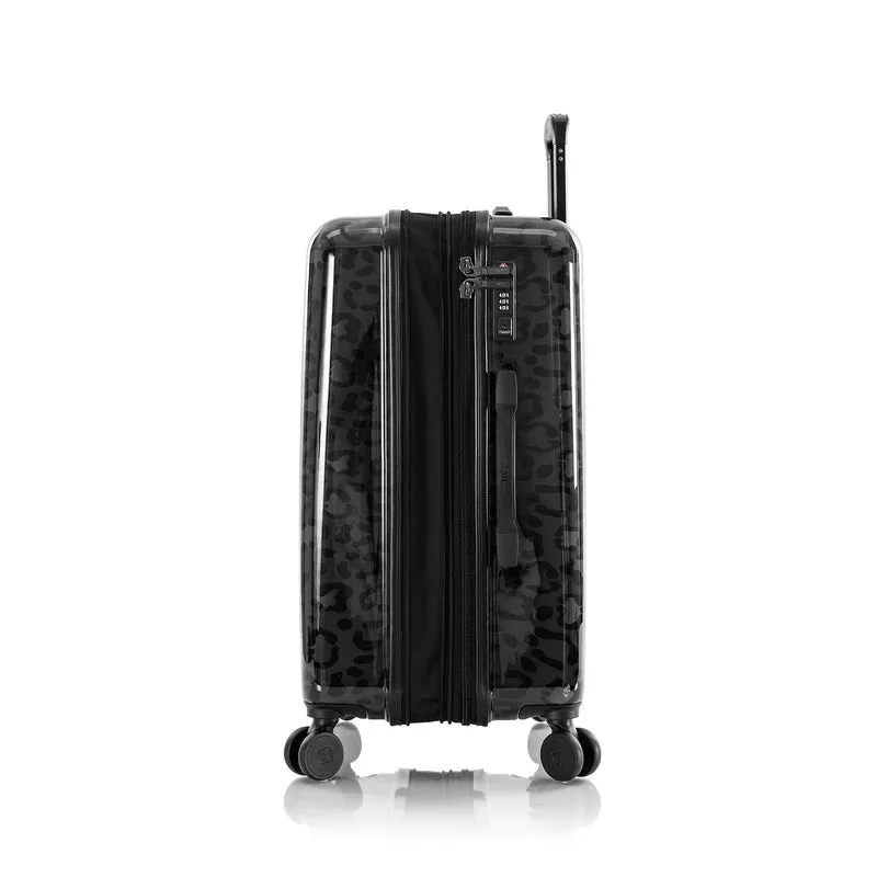 Leopard Fashion Hardside 26" Medium Checked Luggage