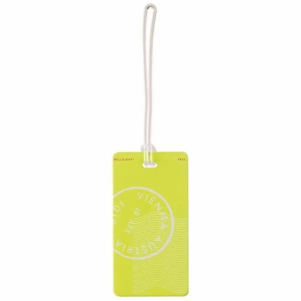 Lewis N Clark Plastic Neon Luggage Tag