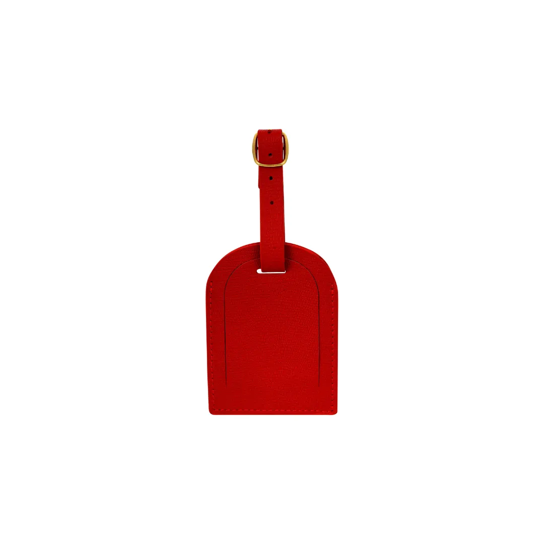 LUGGAGE TAG RED