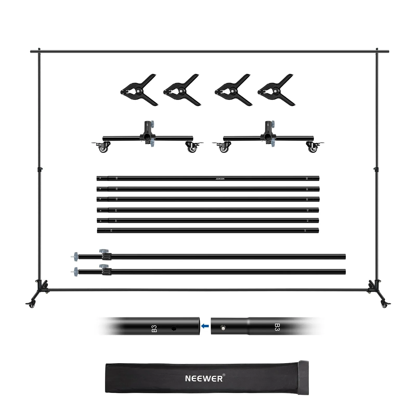 NEEWER NK-01 Backdrop Stand Heavy Duty