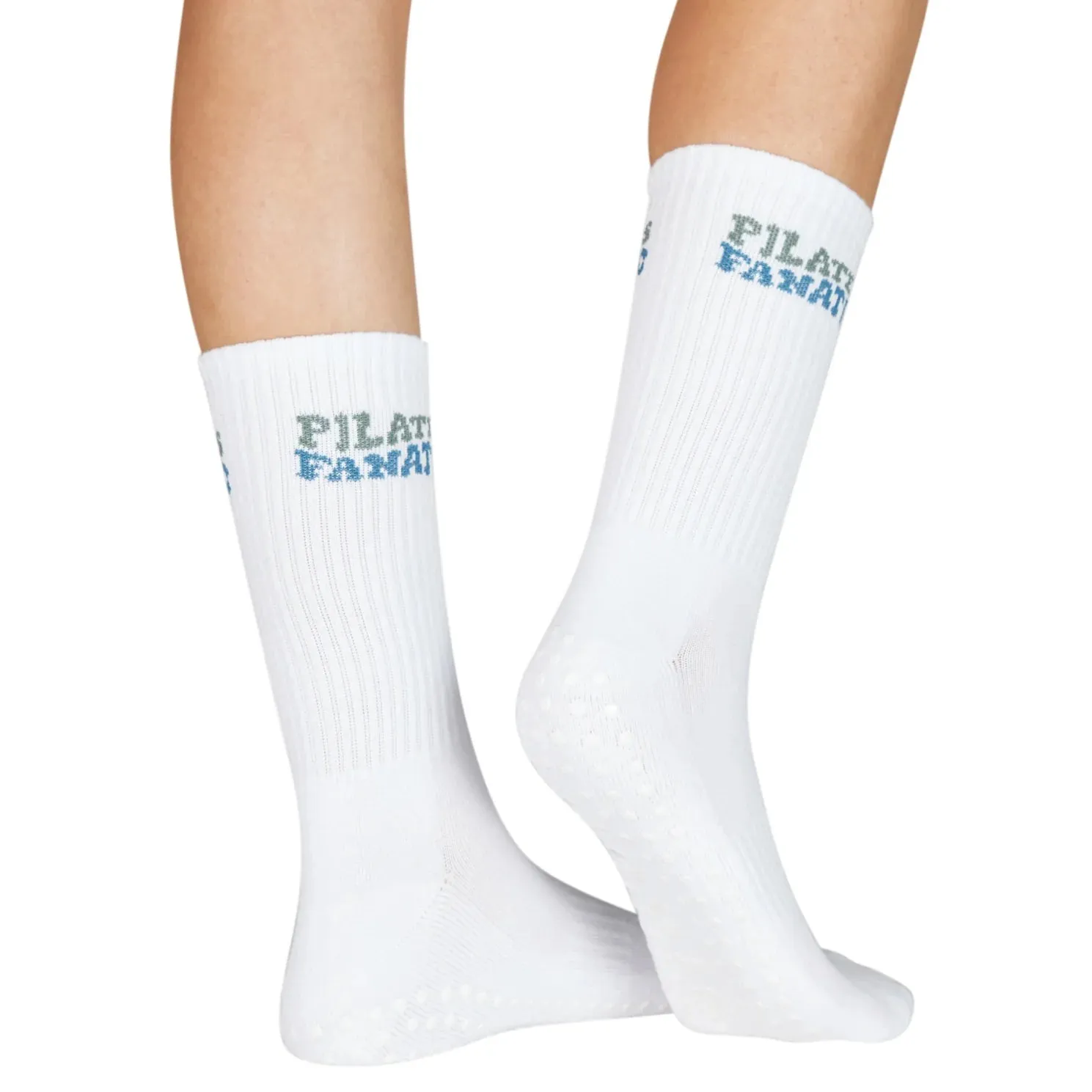 Pilates Fanatic - Crew Grip Sock (Barre / Pilates)