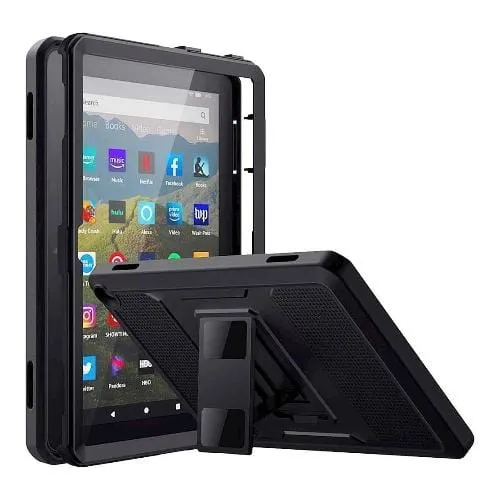 Raider Series Heavy Duty Kickstand Case - Amazon Fire HD 8 and Fire HD 8 Plus