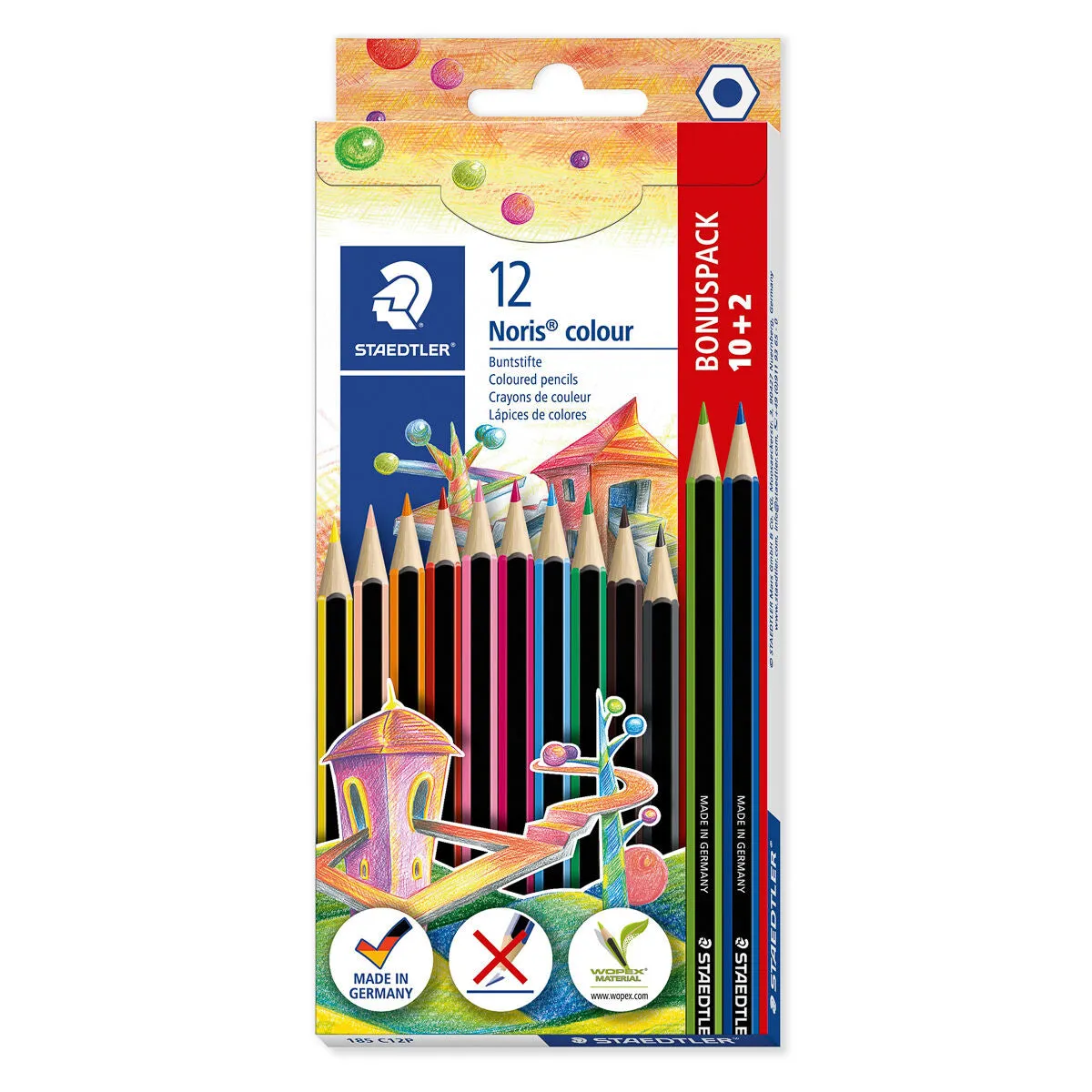 Staedtler Noris 185 C12 Colouring Pencils (styles vary)