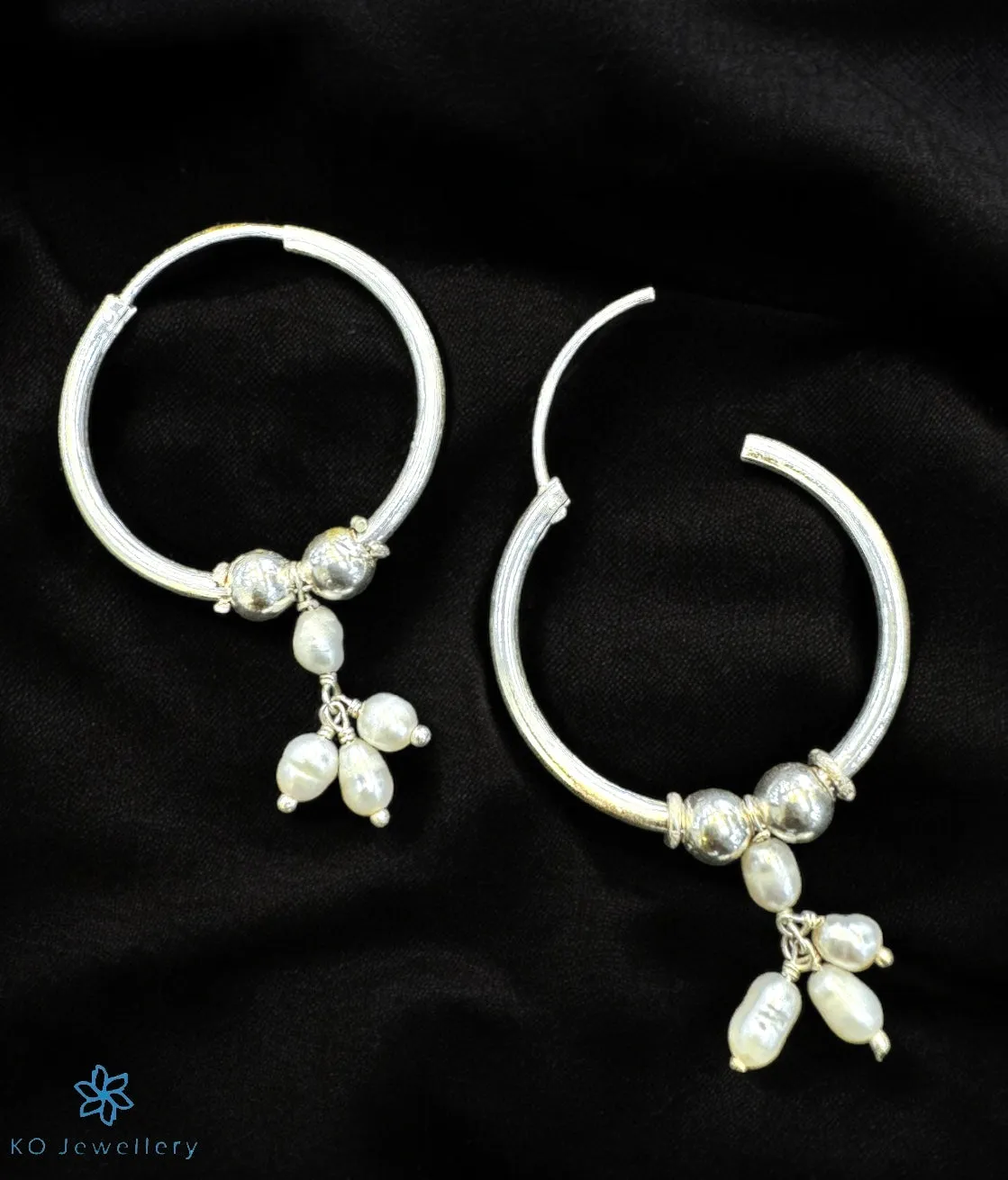 The Anika Silver Hoops