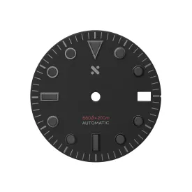 Watch Dial: Divemaster Black Lume